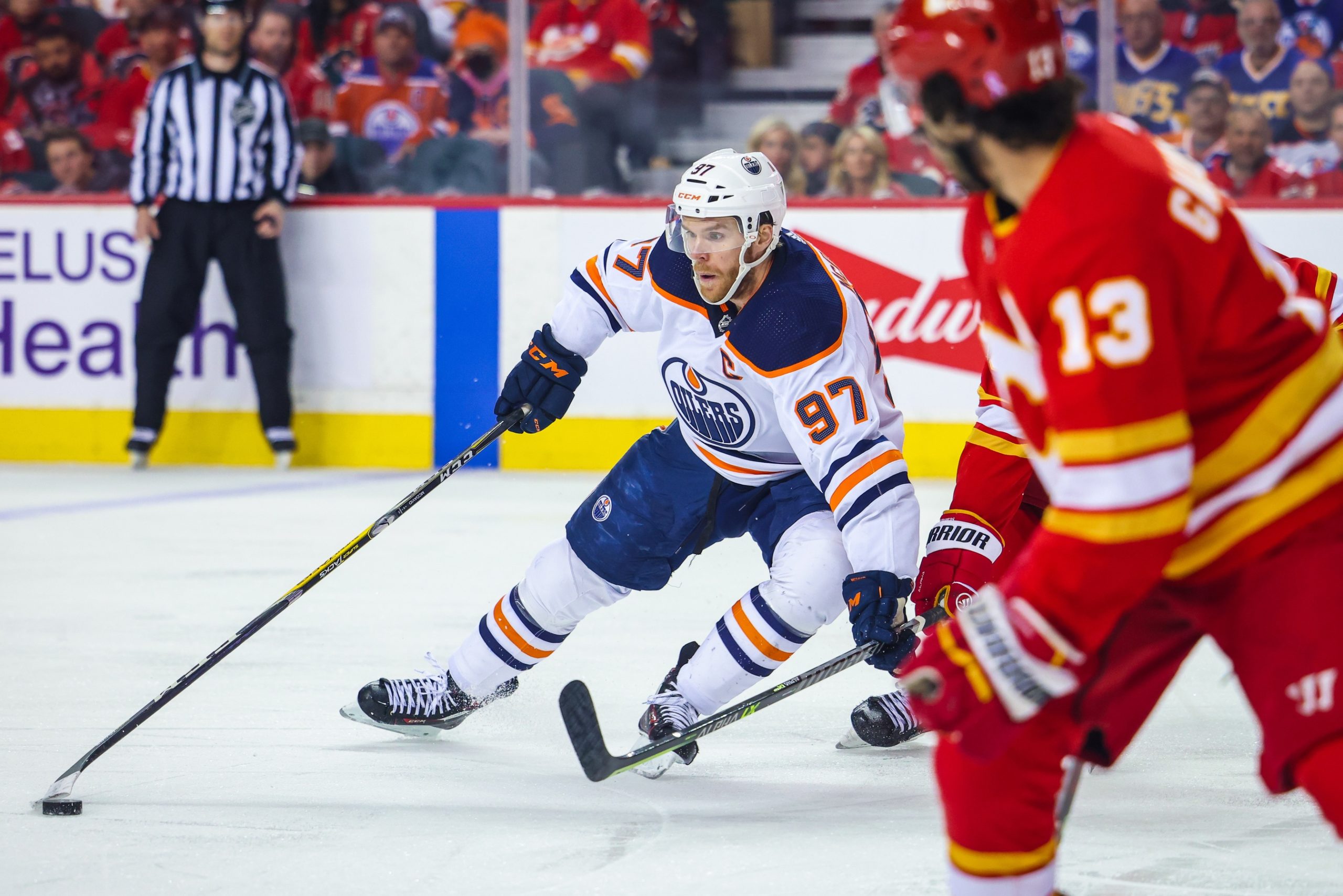 Flames Oilers Game 4 odds