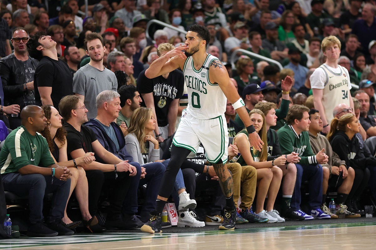 Jayson Tatum Boston Celtics Game 6 Milwaukee Bucks