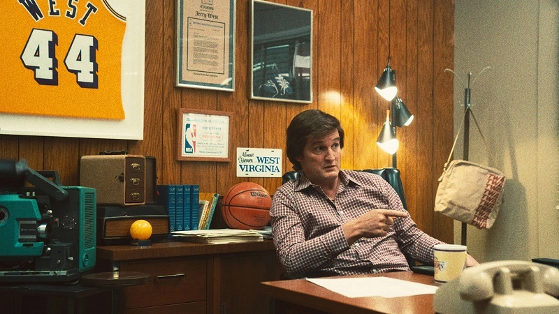 Jason Clarke playing Jerry West as Lakers ex-head coach and executive in Winning Time