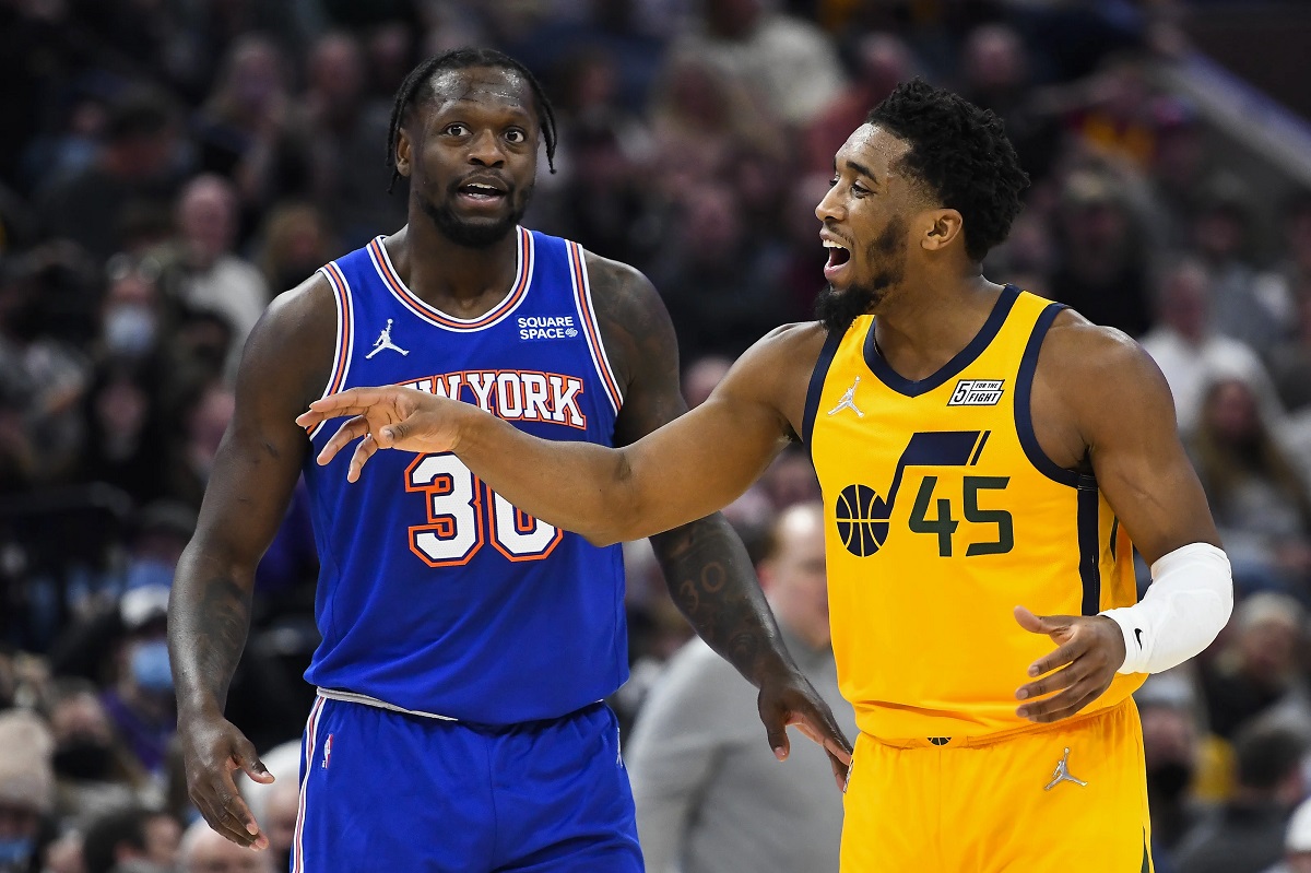 Knicks Trade Rumors Spida Donovan Mitchell Utah Jazz