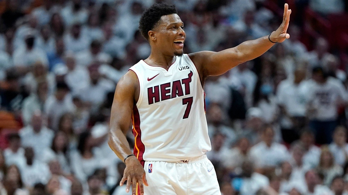 Kyle Lowry Miami Heat out Game 1 Boston Celtics hamstring injury