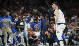 Luka Doncic and the Dallas Mavs destroyed the Phoenix Suns in Game 7 after falling behind 0-2 in the series. (Image: Getty)