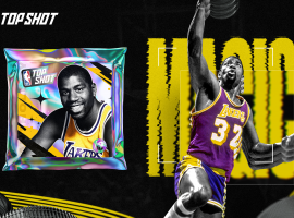 NBA Top Shot is releasing a limited edition set of Magic Johnson NFTs on June 7. (Image: NBA Top Shot)