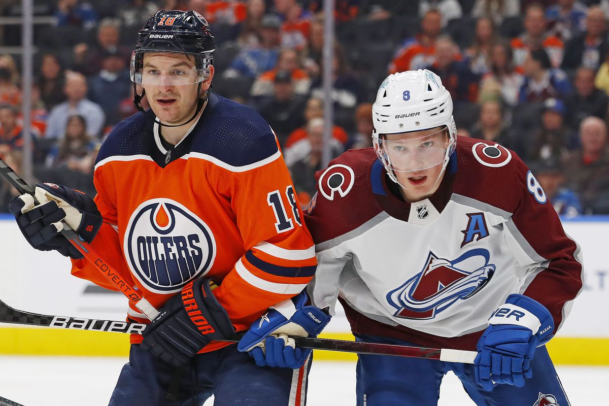 Avalanche Oilers Game 1 odds