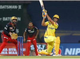 Shivam Dube for the Chennai Super Kings (CSK) 23 run victory over the Royal Challengers Bangalore (RCB). Image (BCCI/IPL