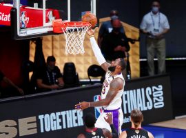 LeBron James in action for the Los Angeles Lakers, is widely considered one of the greatest player ever (Credit: Kim Klement-USA TODAY Sports)