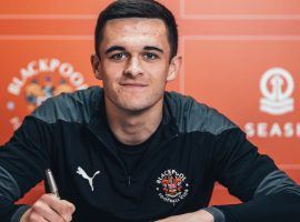 Jake Daniels is the fist UK active football player to come out as gay since Justin Fashanu in 1990. (Image: Twitter/blackpoolfc)