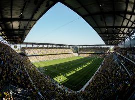 Nashville's new stadium, GEODIS Park, can hold just over 30,000 people. (Image: Twitter/nashvillesc)