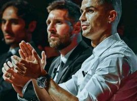 Cristiano Ronaldo and Lionel Messi's rivalry dominated the world football scene over the past 15 years. (Image: Twitter/ntawiharaphael_)