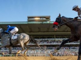 The New York Racing Association offers several two-day wagers over its Friday and Belmont Stakes Day Saturday cards. (Image: NYRA Photo)