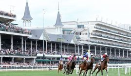 Racing on the Churchill Downs turf course is done for the Spring Meet, canceling one turf stakes race and sending three others during closing weekend to the main turf. (Image: Coady Photography)