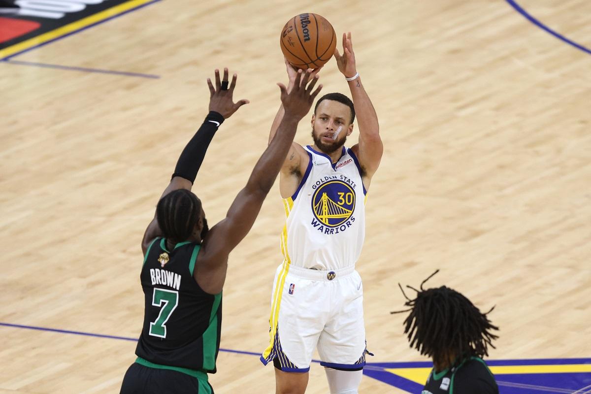 Steph Curry Golden State Warriors Boston Celtics Game 6 Prop Bets Shooting 3-pointers 3-point Tatum Klay Thompson Brown Poole