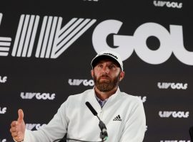 Dustin Johnson is among the biggest names that will be playing in the first LIV Golf Invitational Series tournament this weekend. (Image: Paul Childs/Action Images/Reuters)