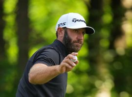 Dustin Johnson leads the strongest field of the week in golf at the LIV Portland tournament. (Image: Aitor Alcalde/LIV Golf/Getty)