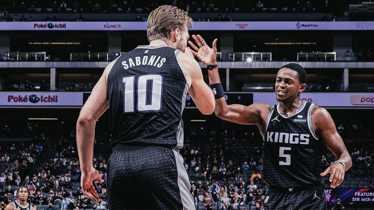 Domantas Sabonis Sacramento Kings trade rumors NBA Draft pick #4 Fox Jerami Grant