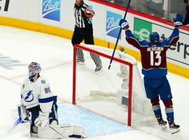 The Colorado Avalanche defeated the Tampa Bay Lightning 4-3 to take Game 1 of the Stanley Cup Final. (Image: John Locher/AP)