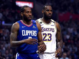 Kawhi Leonard from the Los Angeles Clippers and LeBron James of the LA Lakers will try to lead their respective teams to a NBA championship in 2023. (Image: Harry How/Getty)