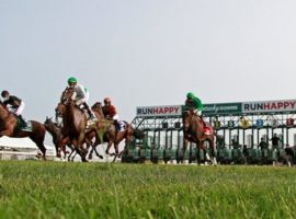 Kentucky Downs offers $150,000 maiden races, the largest purses in the world. The boutique meet expanded to seven days with a record $17.95 million in purses. (Image: Grace Clark/Kentucky Downs)