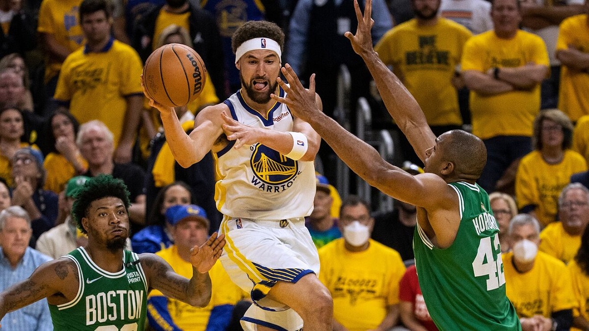 Klay Thompson Al Horford NBA Finals Game 3 scoring prop bet bets Curry Poole Tatum Brown White