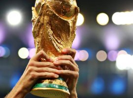 The FIFA World Cup trophy is the most important prize in football. (Image: si.com)