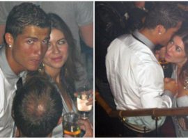 Cristiano Ronaldo and Kathryn Mayorga were pictured together in a Las Vegas club back in 2009. (Image: bbc.com)