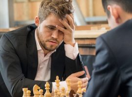 Firouzja-Carlsen in Norway Chess, Nepo late arrival