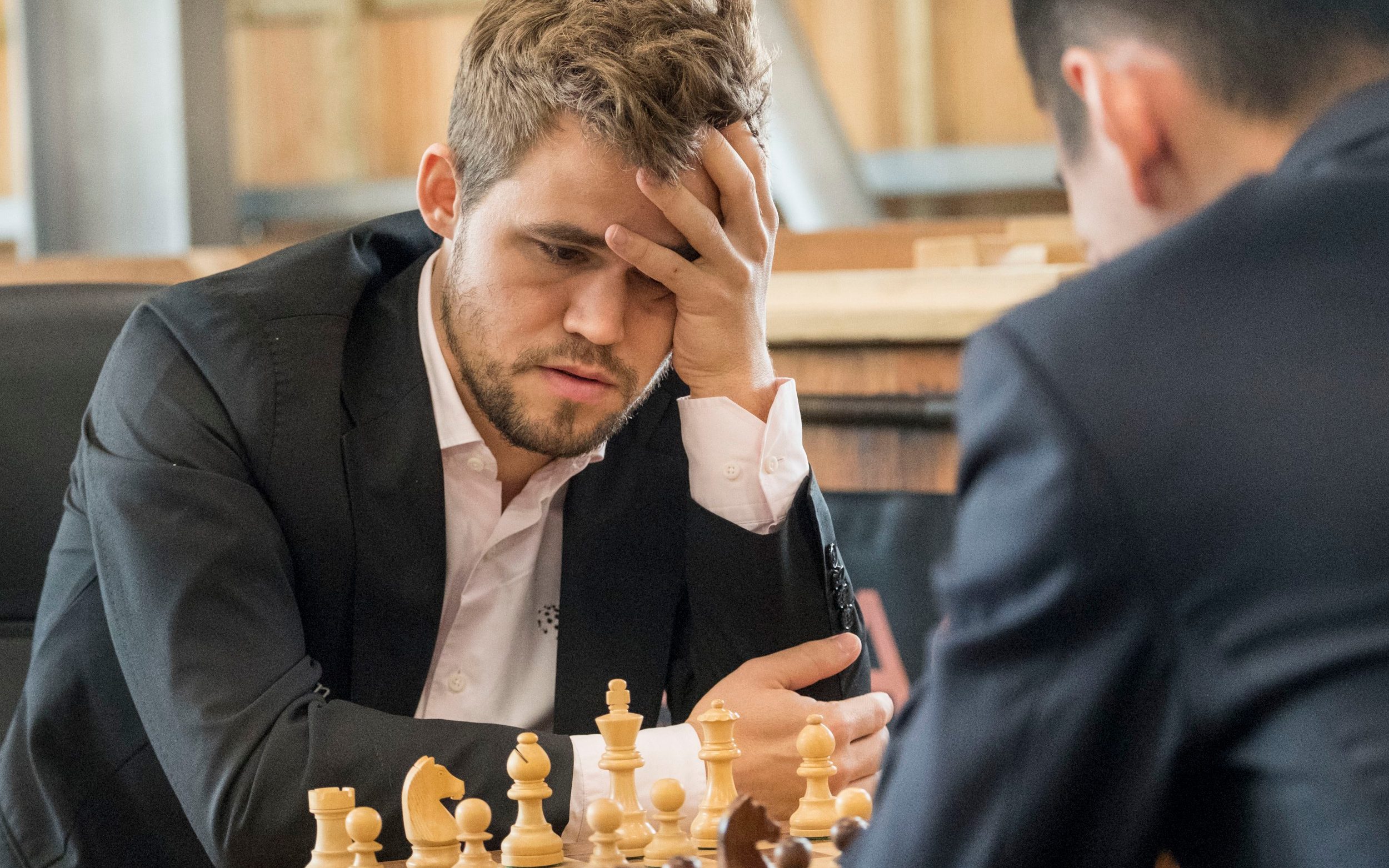 2022, World chess champion Magnus Carlsen