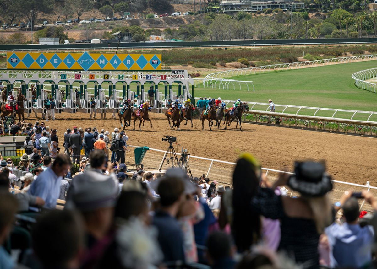 Del Mar Opening Day records