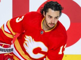 Johnny Gaudreau stunned the hockey world by signing with the Columbus Blue Jackets on Wednesday. (Image: Sergei Belski/USA Today Sports)