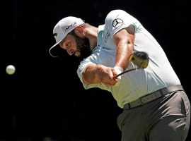 Jon Rahm enters the Genesis Scottish Open as the favorite to pick up his second title of the year. (Image: Charlie Riedel/AP)