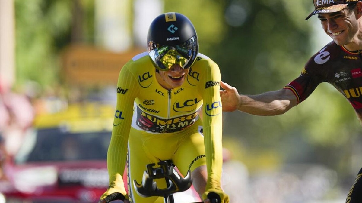 Tour de France Le 2022 Stage 20 Wout van Aert Jumbo-Visma