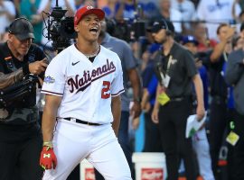 Juan Soto won the 2022 Home Run Derby on Monday, though his victory didn’t come without controversy. (Image: Sean M. Haffey/Getty)