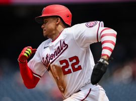 Numerous teams could make runs at trading for Washington Nationals superstar Juan Soto by the trade deadline next week. (Image: Scott Taetsch/Getty)