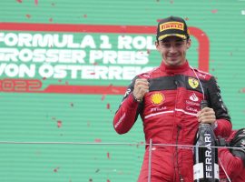 Charles Leclerc from Ferrari secures his third win in Formula 1 this season with a victory at the Austrian F1 Grand Prix. (Image: Matthias Schrader/AP)