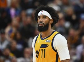 Mike Conley from the Utah Jazz is one of numerous veterans that the team is looking to trade. (Image: Getty)