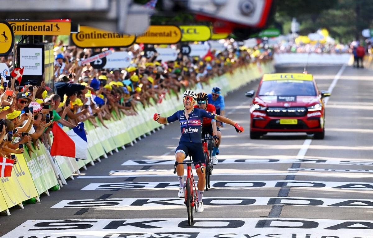 2022 Tour de France Stage 13 MAds Pedersen Trek-Segafredo