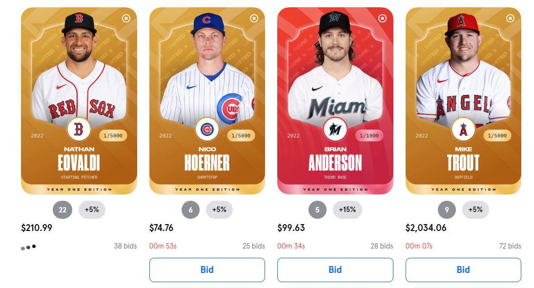Sorare MLB Launches Tuesday with Non-Stop NFT Card Auctions