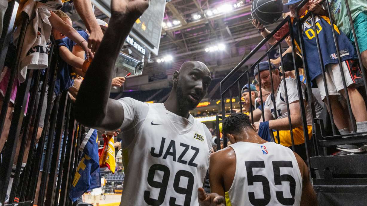 Tacko Fall Utah Jazz NBA Summer League Las Vegas 2K23 Matt Ryan Quentin Grimes Cam Thomas