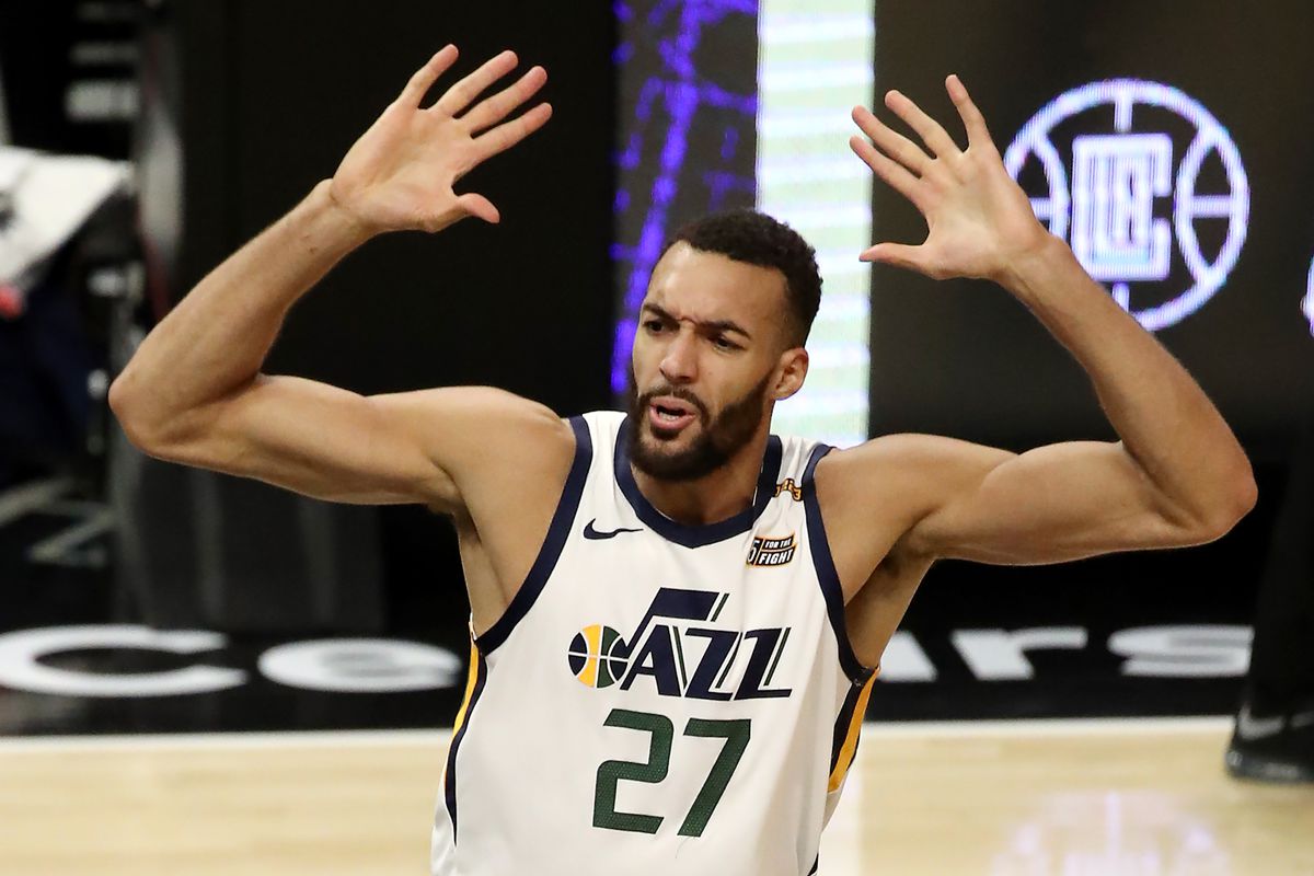 Rudy Gobert Utah Jazz Game-Used #27 Gold Statement Jersey vs. Golden  State Warriors on April 2 2022