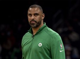 In his first season as a head coach, Ime Udoka won a conference title with the Boston Celtics and secured a trip to the NBA Finals. (Image: Getty)