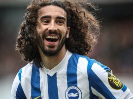 Marc Cucurella played 38 games for Brighton last season. (Image: Twitter/futbalplnetprem)