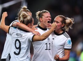 Alexandra Popp is one of the undoubted stars of the Women's Euros, scoring six goals so far in the tournament. (Image: twitter/attackingthird)