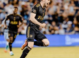Gareth Bale scored his first goal for LAFC in the 2-0 win over Sporting KC at the weekend. (Image: twitter/invictossomos)