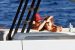 Nagelsmann and Wurzenberger spent a romantic holiday on a yacht in Ibiza. (Image: Twitter/bestgug)