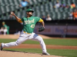 Starting pitcher Frankie Montas gets a chance to compete for a championship after the Oakland A's traded him to the New York Yankees. (Image: Porter Lambert/Getty)