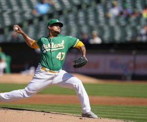 NY Yankees trade deadline pitchers Oakland A's Chicago Cubs Frankie Montas Lou Trivino Scott Effross