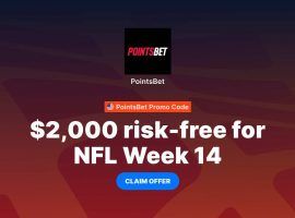 PointsBet promo code: $2,000 in risk-free bets for NFL Week 14