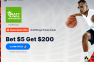 DraftKings Promo Code: Get $200 Bonus for tonights NBA games!